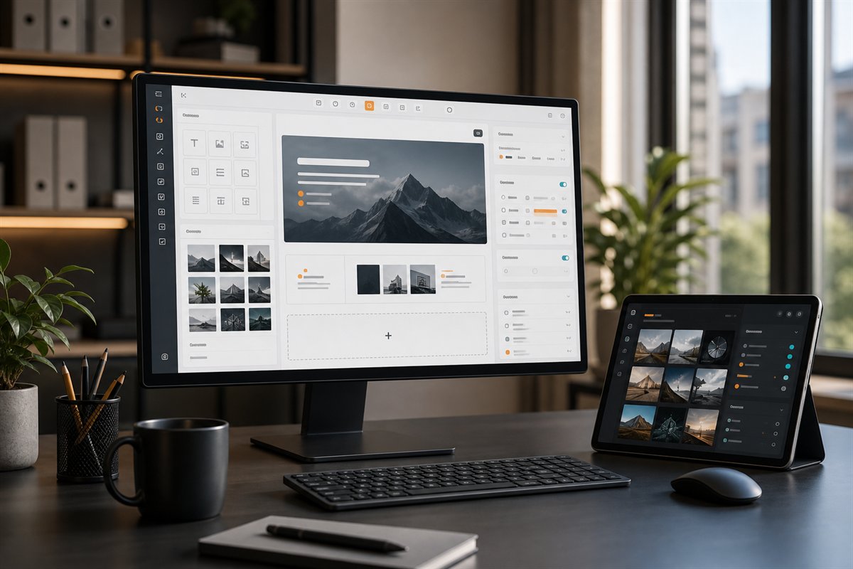 Edytor CMS i portal firmowy